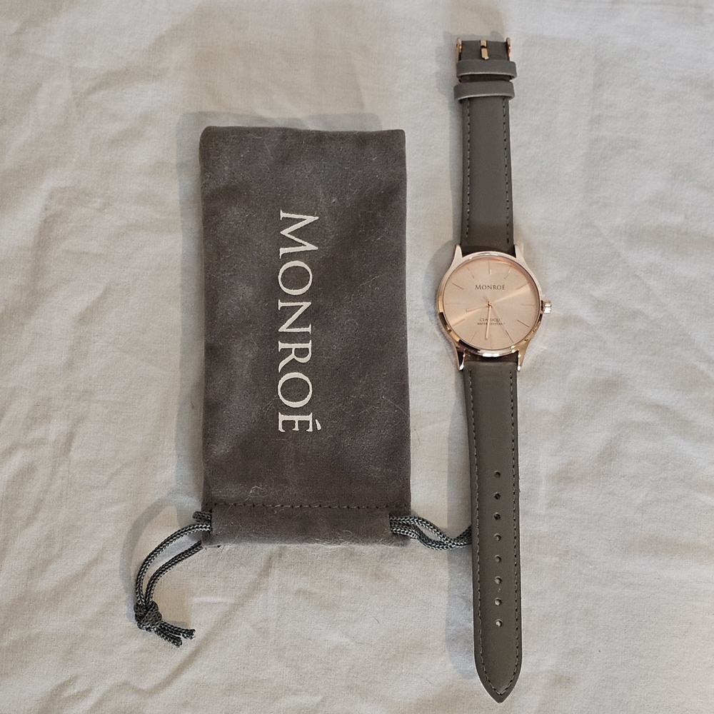 *NEW* Monroe Classique Rose Gold Watch